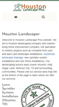 Mobile Screenshot of houstonlandscapepros.com
